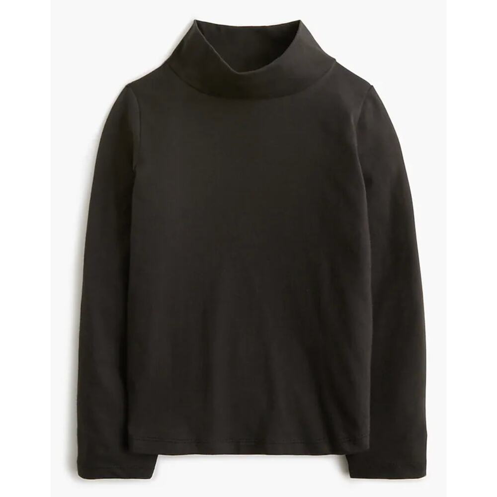Crewcuts Factory | NWOT‎ Girls Black Turtleneck Long Sleeve Top | Sz L (10-11)
